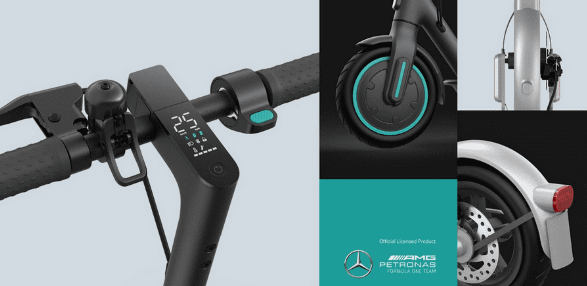 Электросамокат Xiaomi Mi Electric Scooter Pro 2 Mercedes-AMG Petronas F1 Team Edition (EU) Функционал