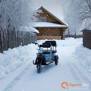 Электротрицикл Leopard Max Trike T3 1200W