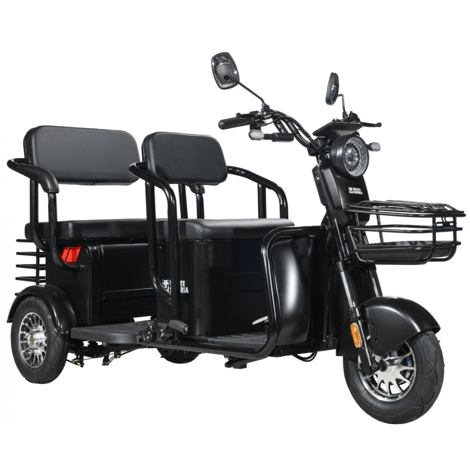 Электротрицикл WHITE SIBERIA SIBTRIKE R 2000W