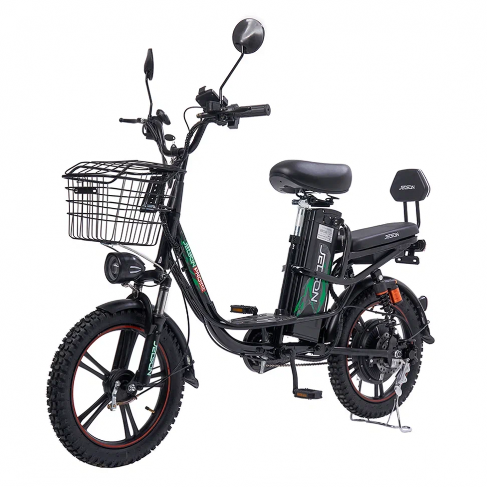 Электровелосипед Jetson Pro Max Ultra Plus (60V21Ah) (гидравлика) Черный