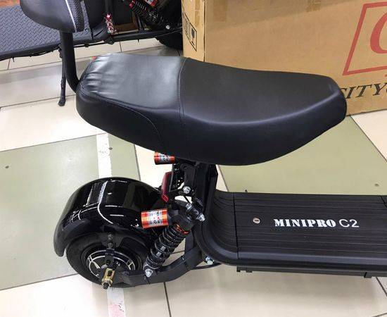 Электроскутер MiniPRO C2 (Черный)