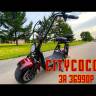 Электроскутер MiniPRO mi716 800W 16Ah 48V (Черный) видеообзор