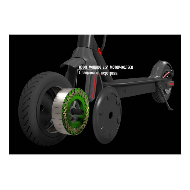 Электросамокат iconBIT Kick Scooter S85 (Черный)