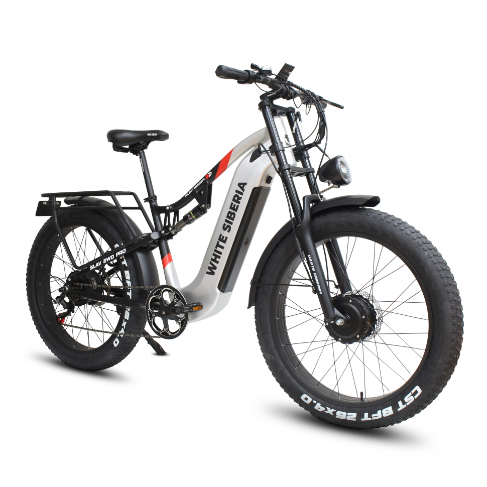 Электровелосипед WHITE SIBERIA SLAV 2WD PRO 1500W