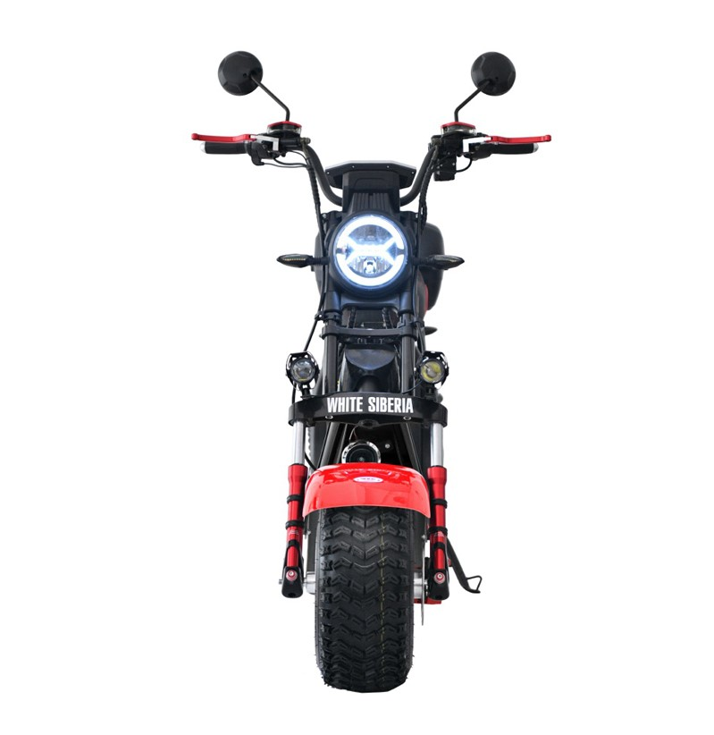 Электроскутер WHITE SIBERIA PRO 2500W RED